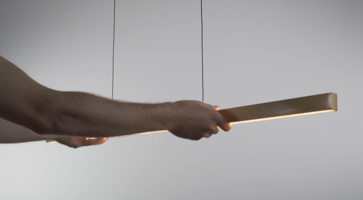 Aros - die Pendelleuchte mit Gestensteuerung